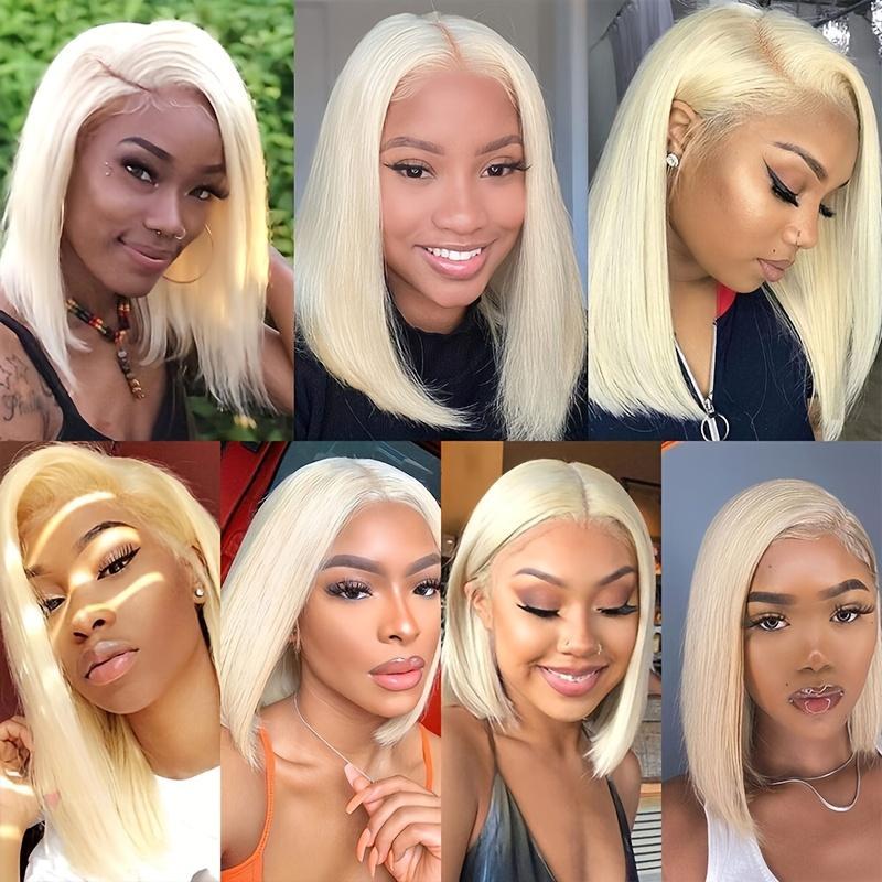 Synthetic Wig Straight Wave Head