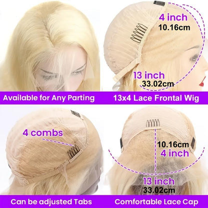 Synthetic Wig Straight Wave Head