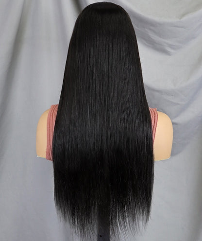 Transparent Lace Front Pre-Plucked Bleached Knots