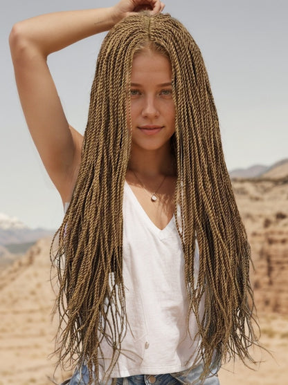 Synthetic Hand Braided Wig