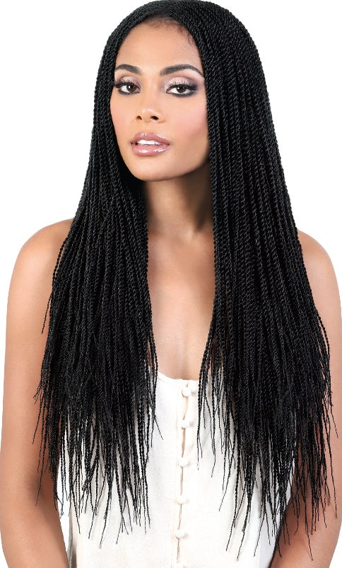 Synthetic Hand Braided Wig