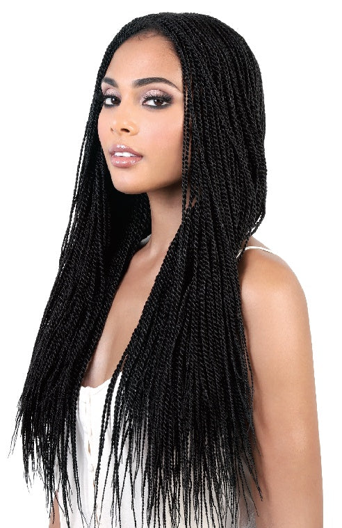 Synthetic Hand Braided Wig