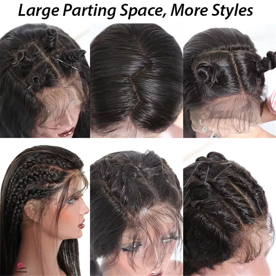 Transparent Lace Front Pre-Plucked Bleached Knots