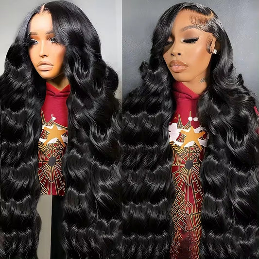 Transparent Lace Front Pre-Plucked Bleached Knots