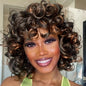Natural Synthetic Full-head Wig