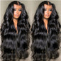 Former Lace Wig Woman With Long Black Curly Hair