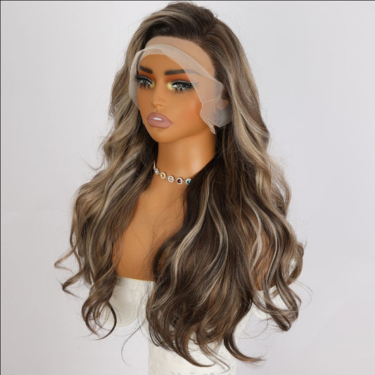 Synthetic Hair Wigs Highlight Wear Go Wigs