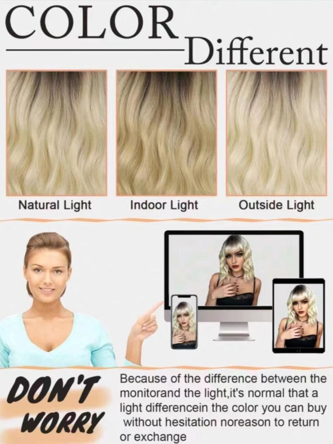 Synthetic Wavy Wig