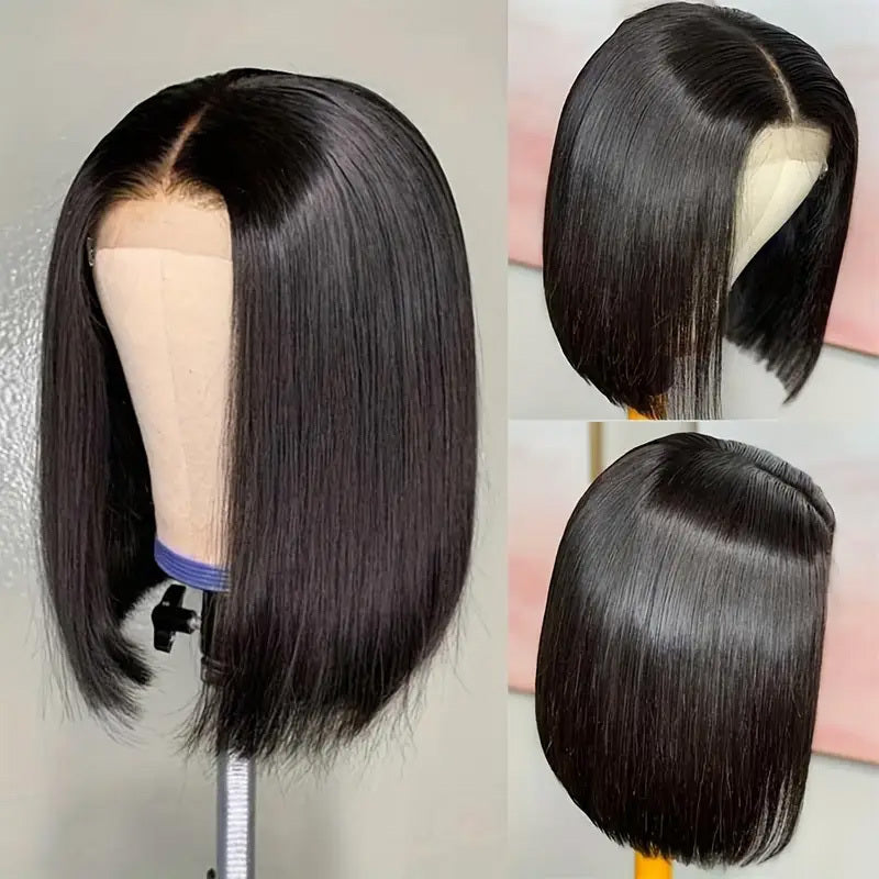 Synthetic Wig Straight Wave Head
